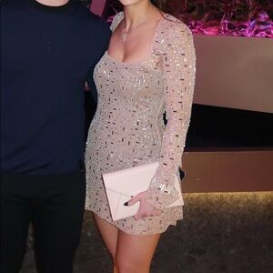 Oh Polly Zeta dress- almond